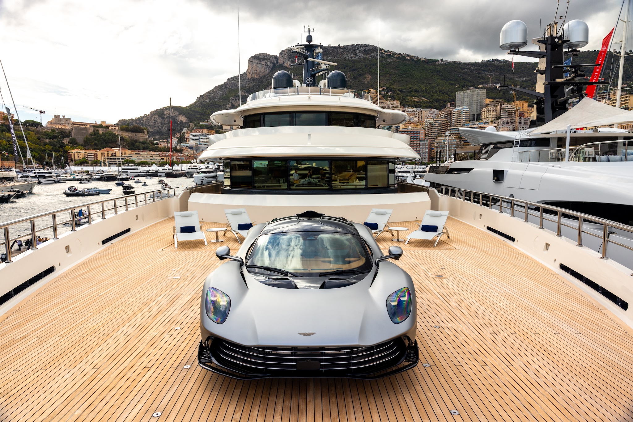 Aston Martin at Monaco Yacht Show - EDITALL x Burgess Yachts