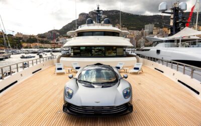 Aston Martin at Monaco Yacht Show